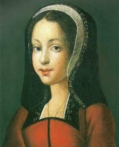 Juana II de Navarra, aún niña, habla de su futuro